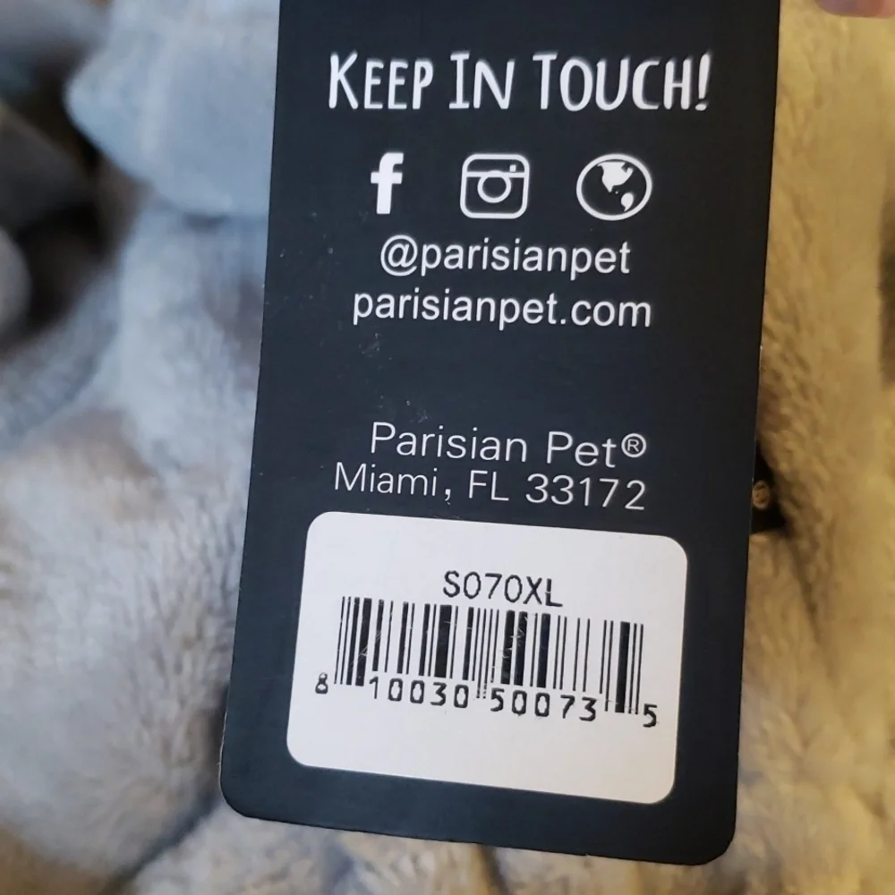 𝅺parisian pet  outfit size XL